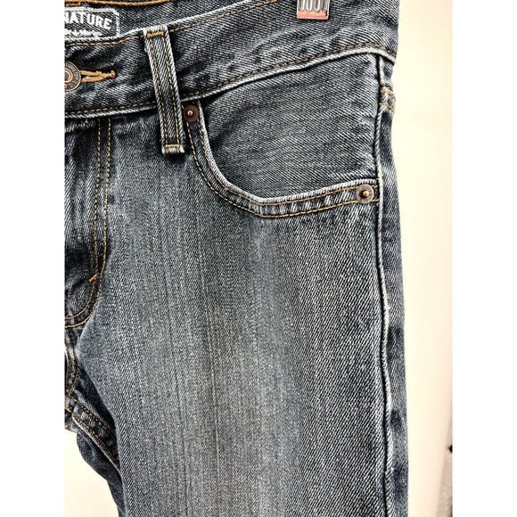 LEVI Strauss Signature Gold Womens Bootcut Jeans W29 Excellent Shape 8" Rise - Picture 6 of 10